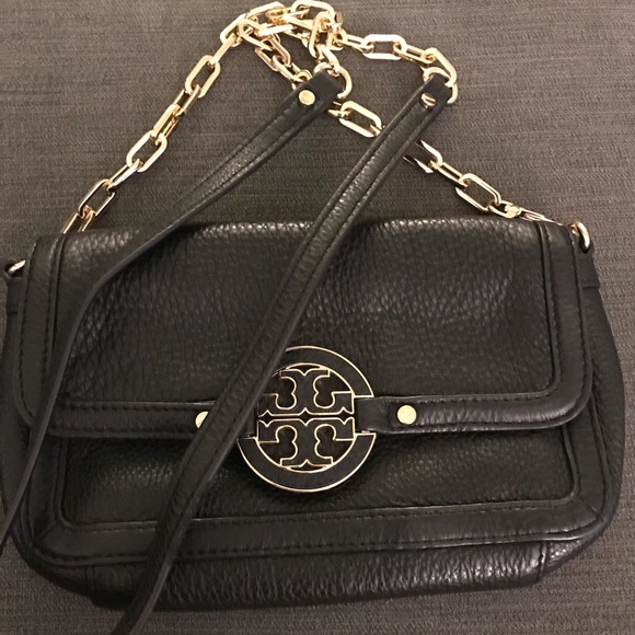Tory Burch over the shoulder bag with gold chain - Picture 4 of 6